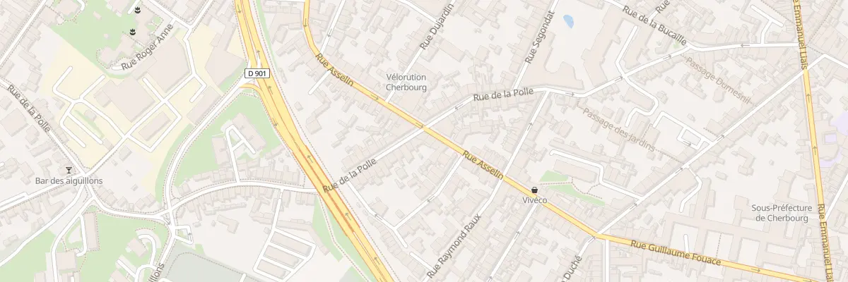 Plan du 43 Rue Asselin à Cherbourg-en-Cotentin