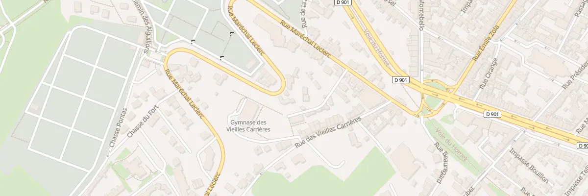 Plan du 109 Rue Marechal Leclerc à Cherbourg-en-Cotentin