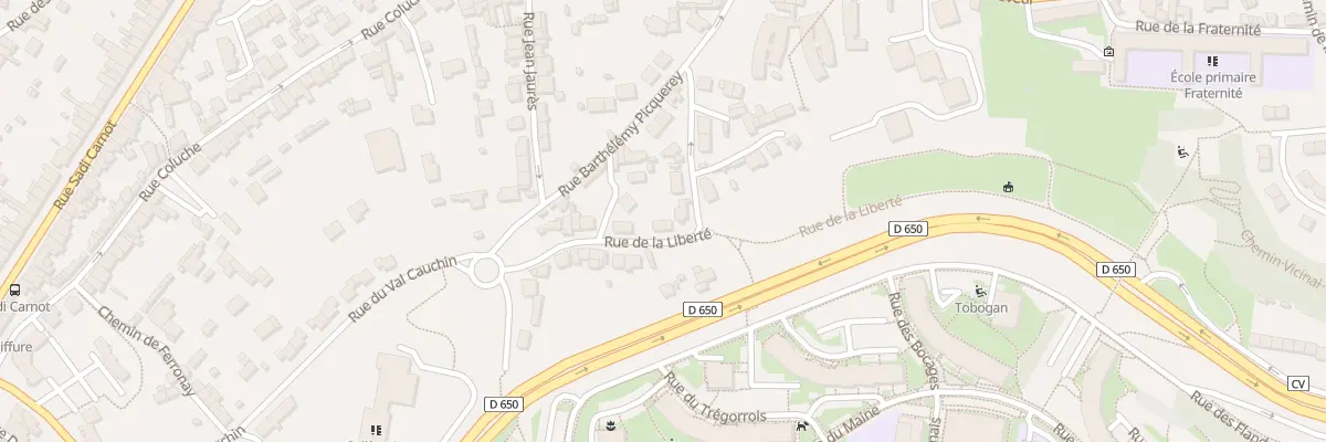 Plan du 4 Rue de la Liberte - Octeville à Cherbourg-en-Cotentin