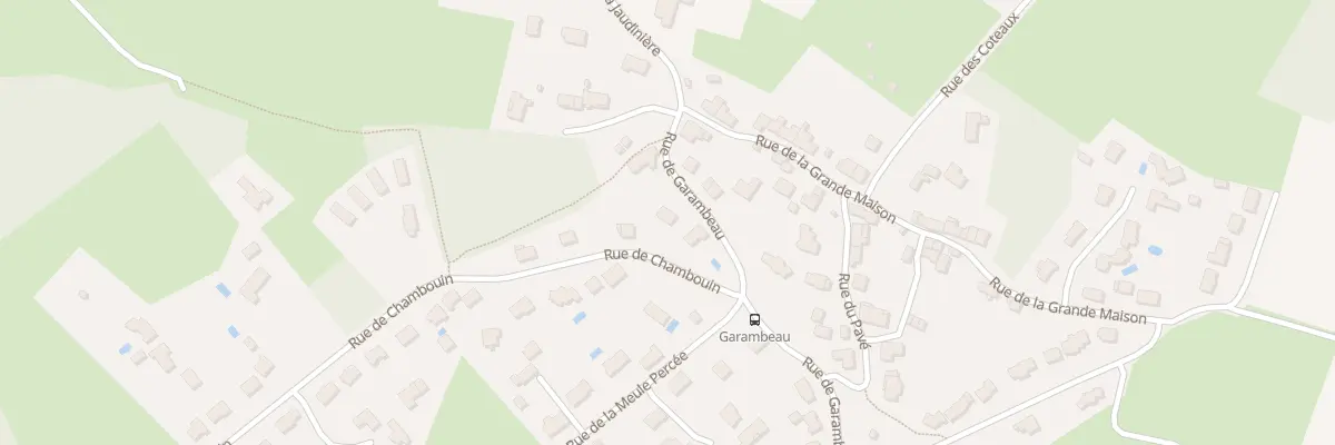Plan du 8 Rue de garambeau à Treillières