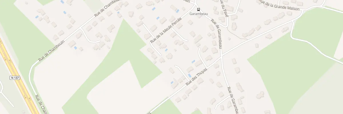 Plan du 13 Rue de la meule percée à Treillières