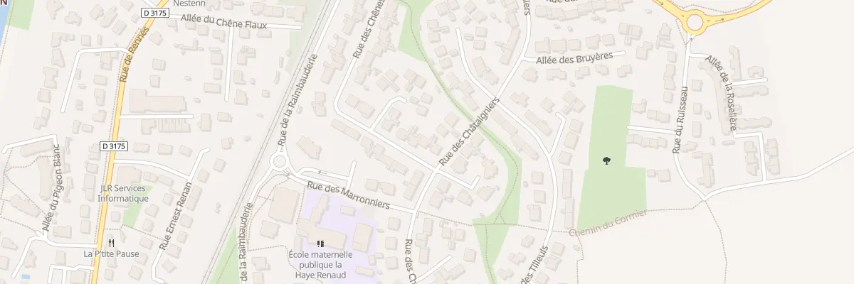 Plan du 31 Rue des Chênes à Betton
