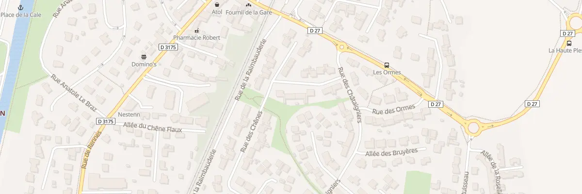 Plan du 9 Rue des Chênes à Betton