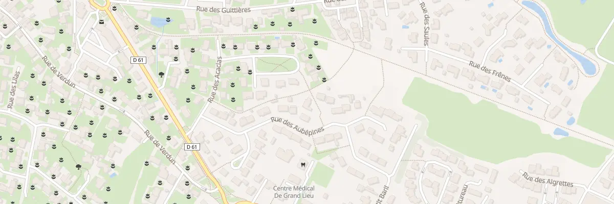 Plan du 21 Rue des Aubépines à Saint-Philbert-de-Grand-Lieu