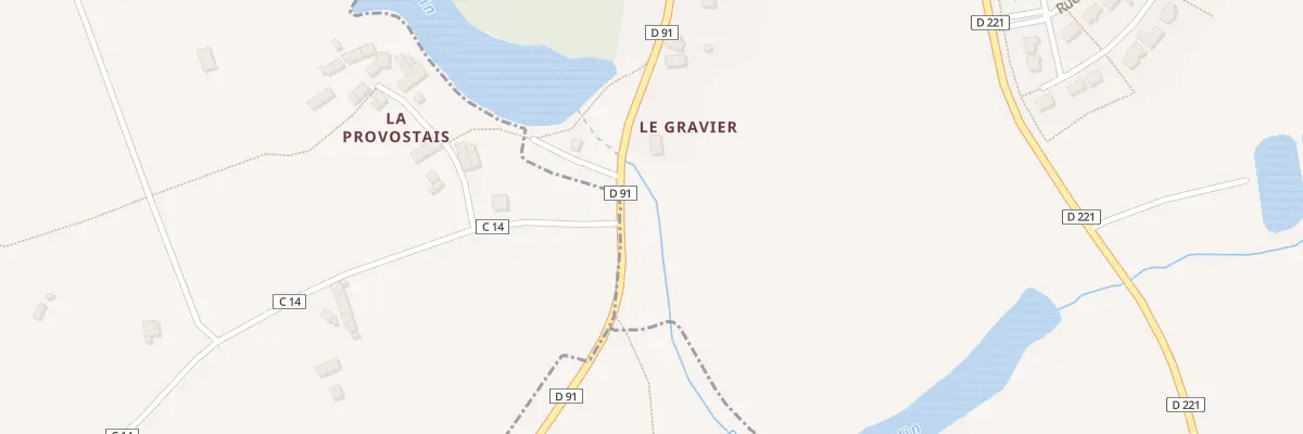 Plan du 7 Les Graviers à Aubigné