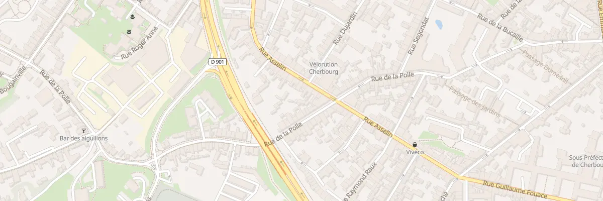 Plan du 51 Rue Asselin à Cherbourg-en-Cotentin