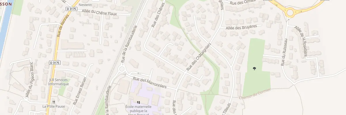 Plan du 27 Rue des Chênes à Betton