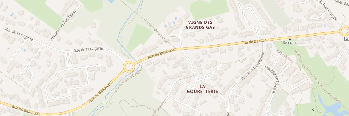 Plan du 46B Rue de Beauvoir à Bouguenais
