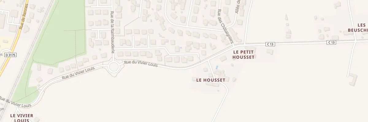 Plan du 20 Rue Paul Gauguin à Betton