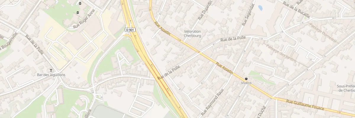 Plan du 54 Rue de la Polle à Cherbourg-en-Cotentin
