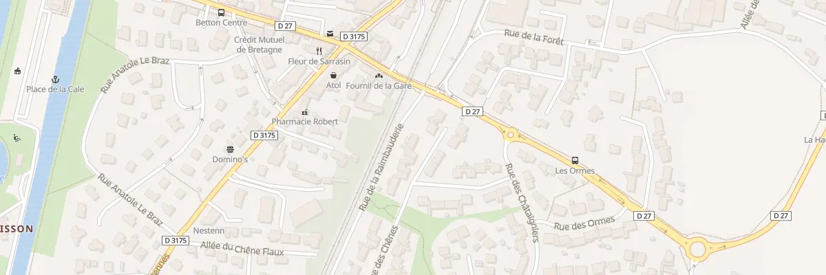 Plan du 7 All des Capucines à Betton