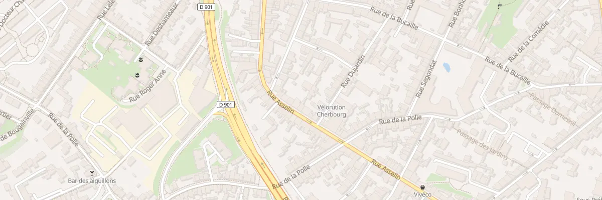 Plan du 66 Rue Asselin à Cherbourg-en-Cotentin