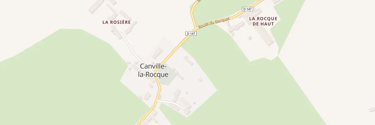 Plan du 1 Rue des Fresques à Canville-la-Rocque