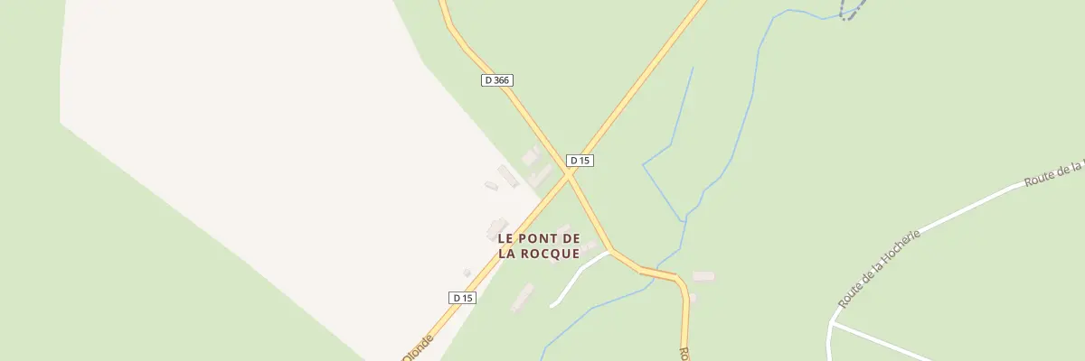 Plan du 6037 Le Pont de la Rocque à Canville-la-Rocque