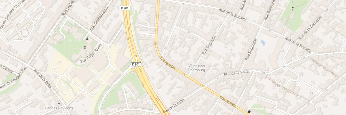 Plan du 70 Rue Asselin à Cherbourg-en-Cotentin