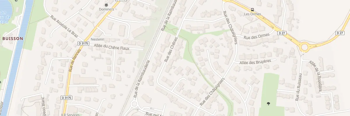 Plan du 19 Rue des Chênes à Betton
