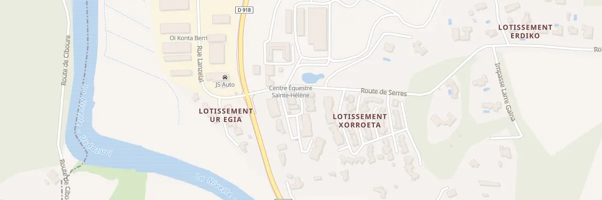 Plan du 49 Che Xorroetaberria à Ascain