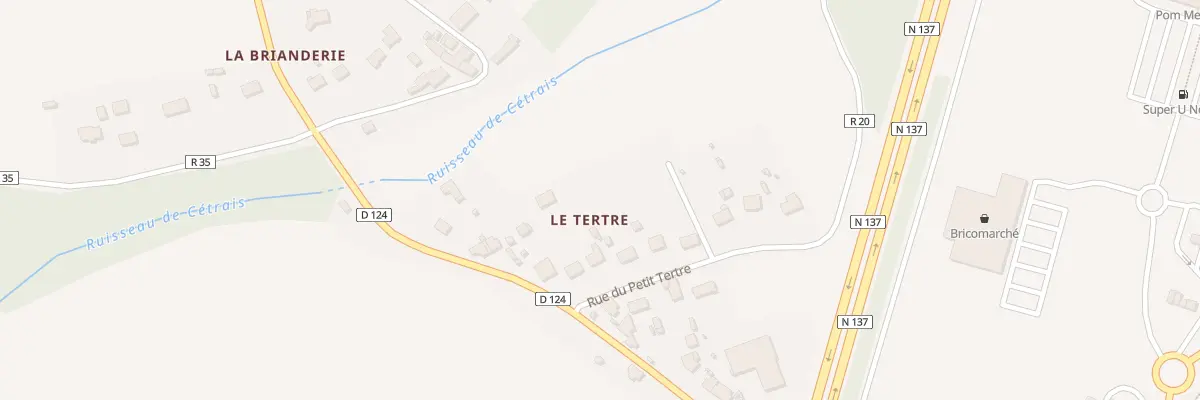 Plan du 8 Rue du Petit Tertre à Nozay