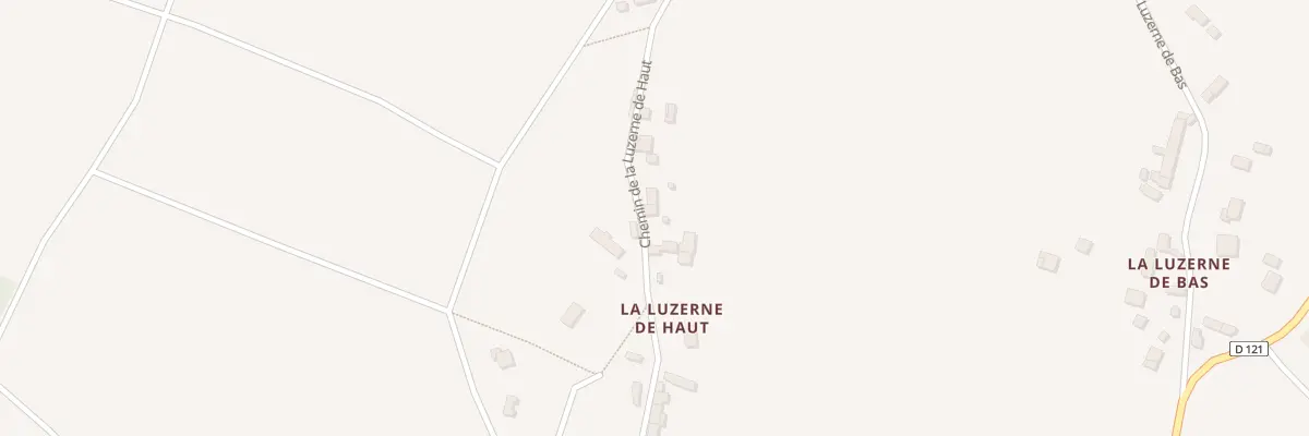 Plan du 676 Che de la Luzerne de Haut à Bricquebec-en-Cotentin