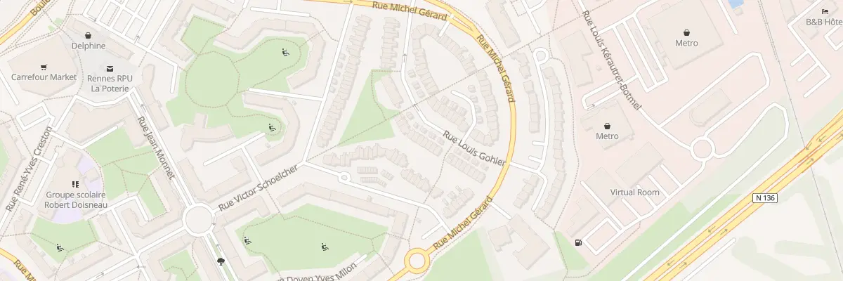 Plan du 48 Rue Louis Gohier à Rennes