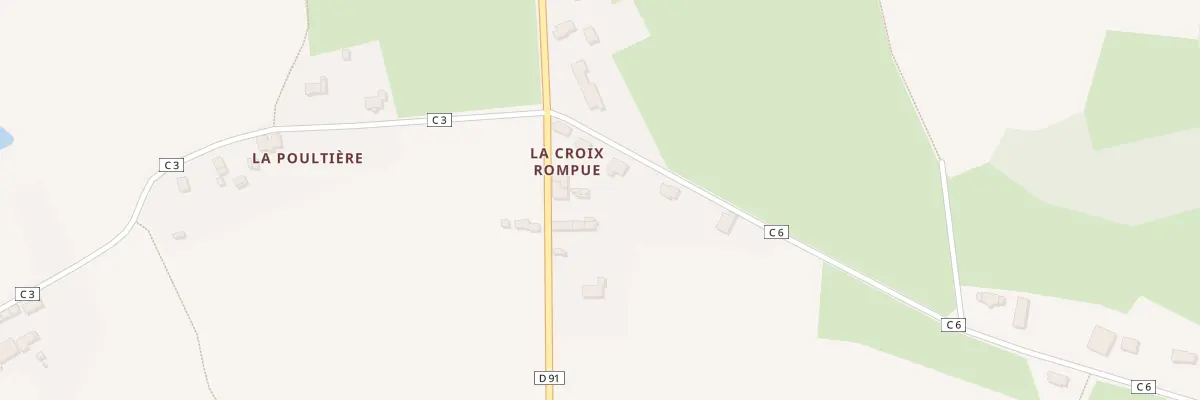 Plan du 5394 La Croix Rompue à Feins