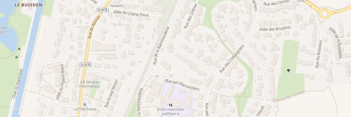 Plan du 34 Rue des Chênes à Betton
