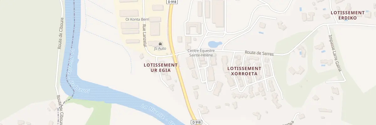 Plan du 26 Che Xorroetaberria à Ascain