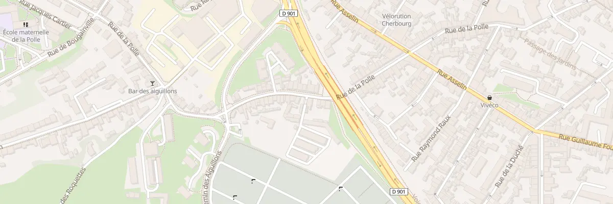Plan du 111 Rue de la Polle à Cherbourg-en-Cotentin