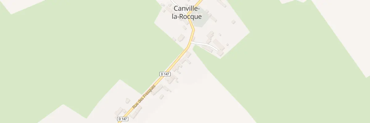 Plan du 6010 La Rue de Canville à Canville-la-Rocque