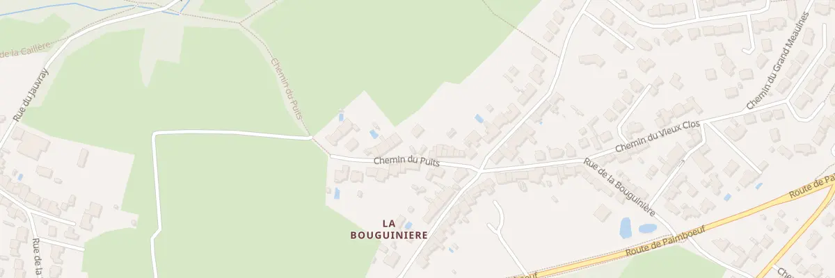 Plan du 7 Che du Puits à Bouguenais