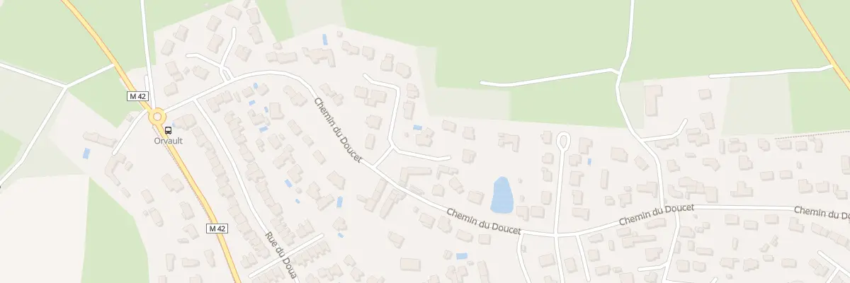 Plan du 1 Rue Gratien d’Aragon à Orvault