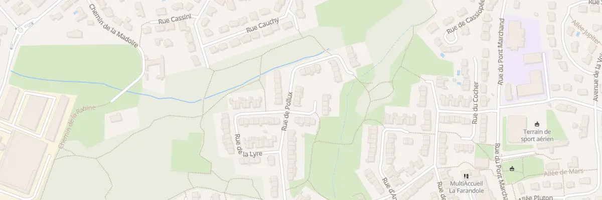 Plan du 40 Rue de Pollux à Orvault