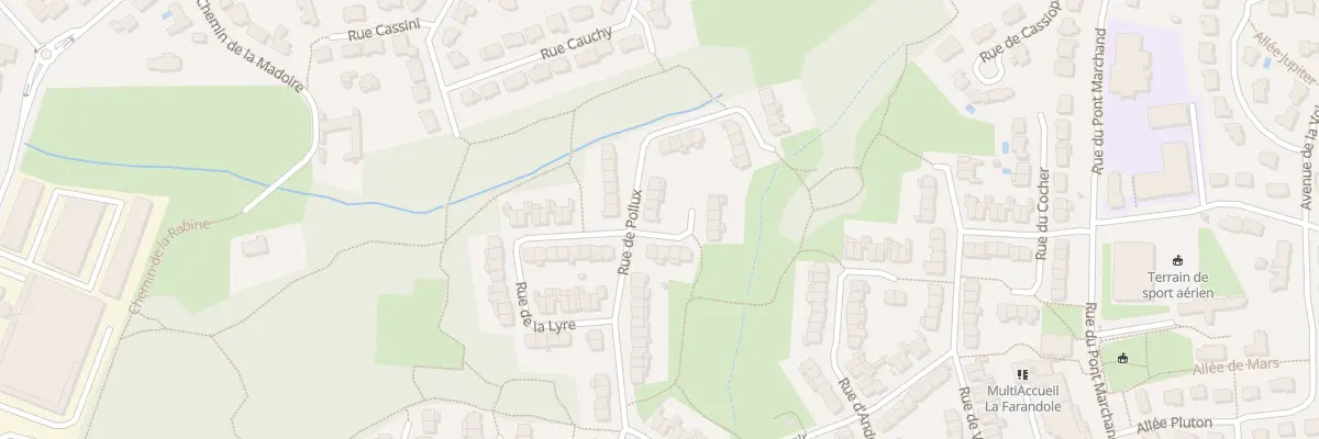 Plan du 38 Rue de Pollux à Orvault