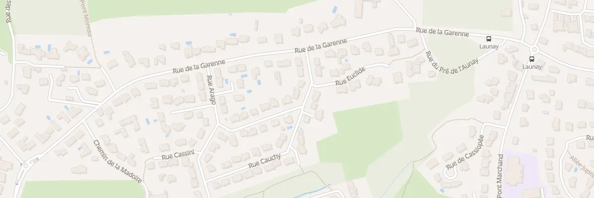 Plan du 13 Rue Jean-Louis Lagrange à Orvault