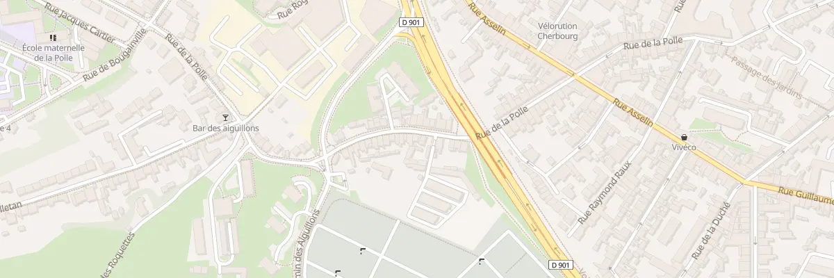 Plan du 117 Rue de la Polle à Cherbourg-en-Cotentin