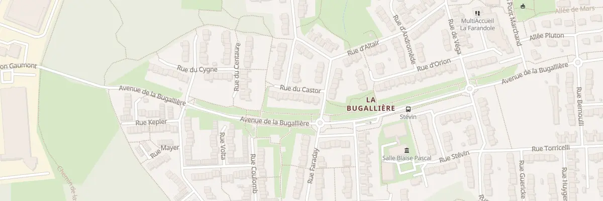 Plan du 7 Rue du Castor à Orvault