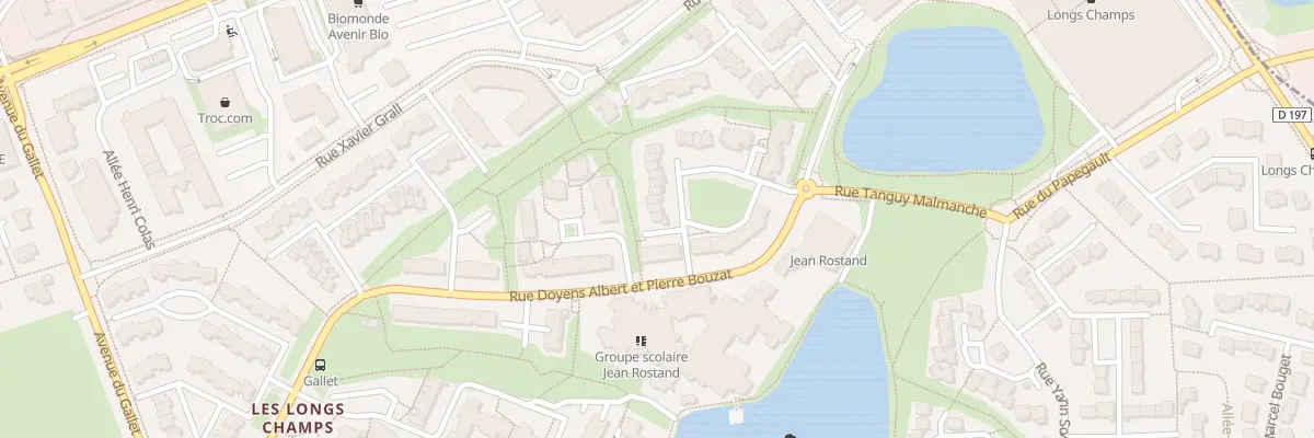 Plan du 4 Sq Auguste Dupouy à Rennes