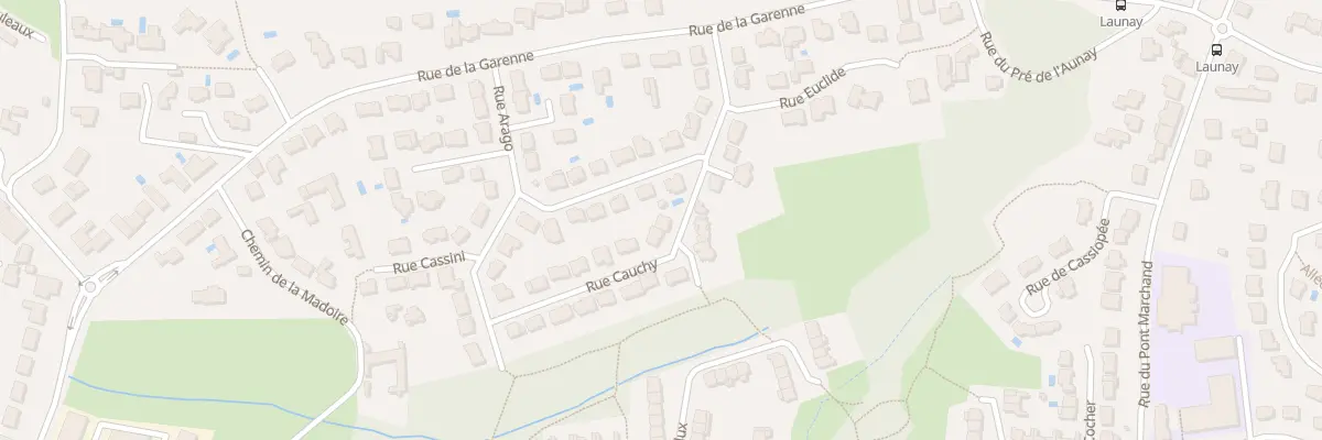 Plan du 15 Rue Cauchy à Orvault