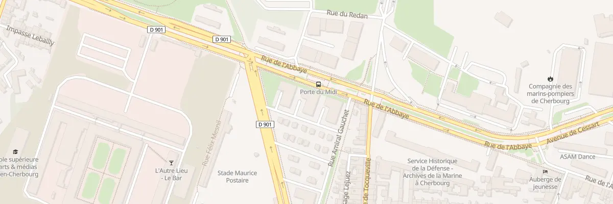 Plan du 7 Rue du Premier Ri C à Cherbourg-en-Cotentin