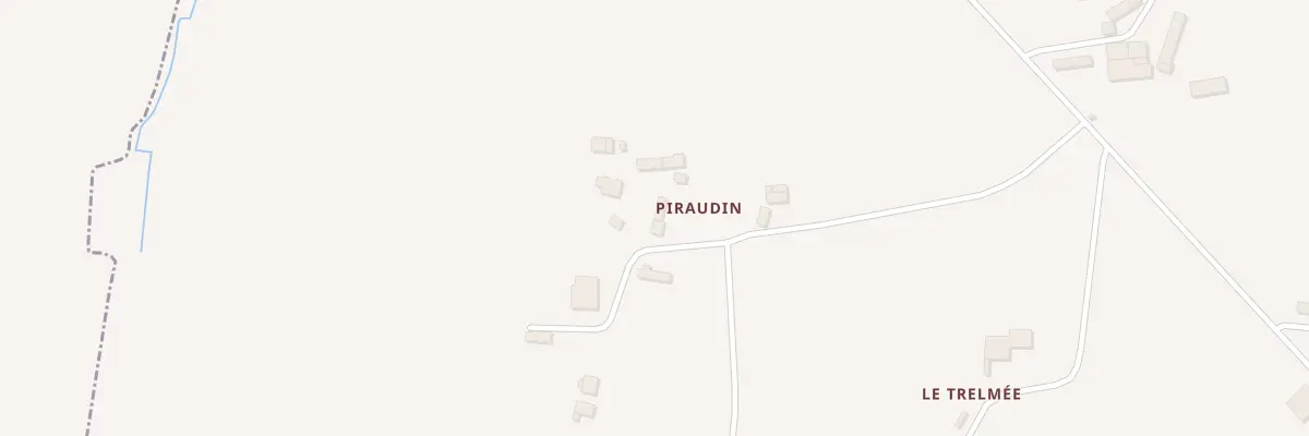 Plan du 4 Piraudin à Marcillé-Raoul