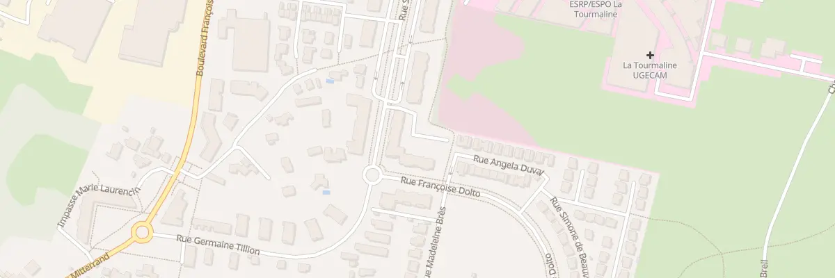 Plan du 3 Rue Suzanne Lenglen à Saint-Herblain