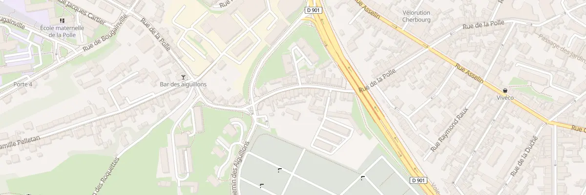 Plan du 131 Rue de la Polle à Cherbourg-en-Cotentin