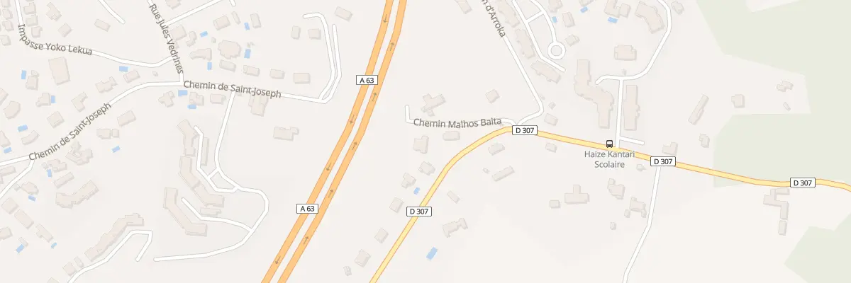 Plan du 7 Che Malhos Baita à Saint-Jean-de-Luz