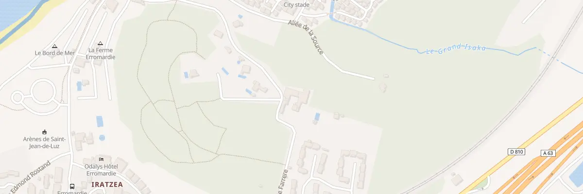 Plan du 406 Av Claude Farrere à Saint-Jean-de-Luz