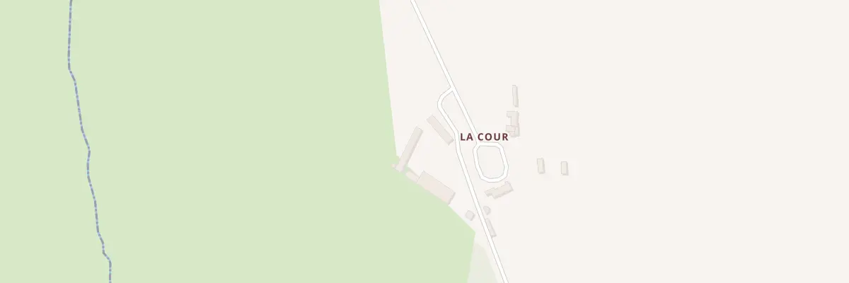 Plan du 35 La Cour à Tollevast