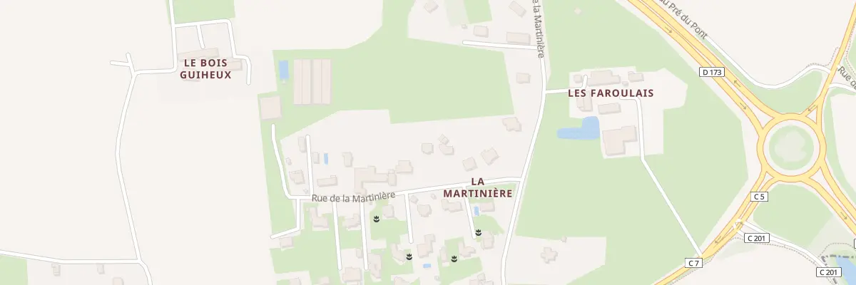 Plan du 67 Rue de la Martinière à Chantepie