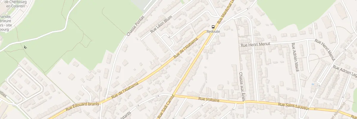 Plan du 11 Rue l’Alabama à Cherbourg-en-Cotentin