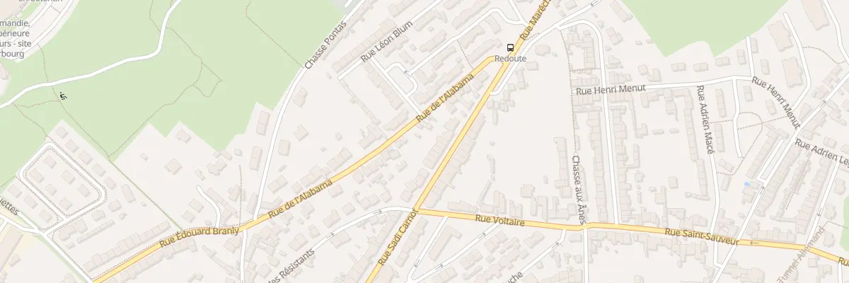 Plan du 22 Rue Sadi Carnot à Cherbourg-en-Cotentin