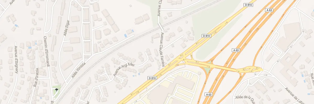 Plan du 55 Av Claude Farrere à Saint-Jean-de-Luz
