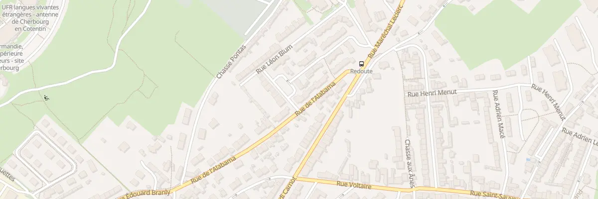 Plan du 8 Rue l’Alabama à Cherbourg-en-Cotentin
